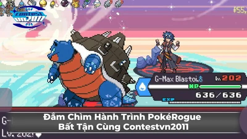 Trải nghiệm chơi PokeRogue